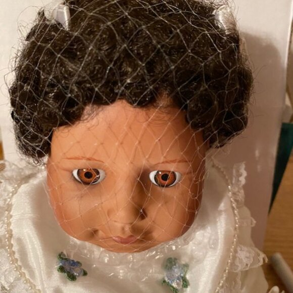 Vintage Moments Treasured African American Porcelain Limited Edition Doll- PEARL - Picture 9 of 16